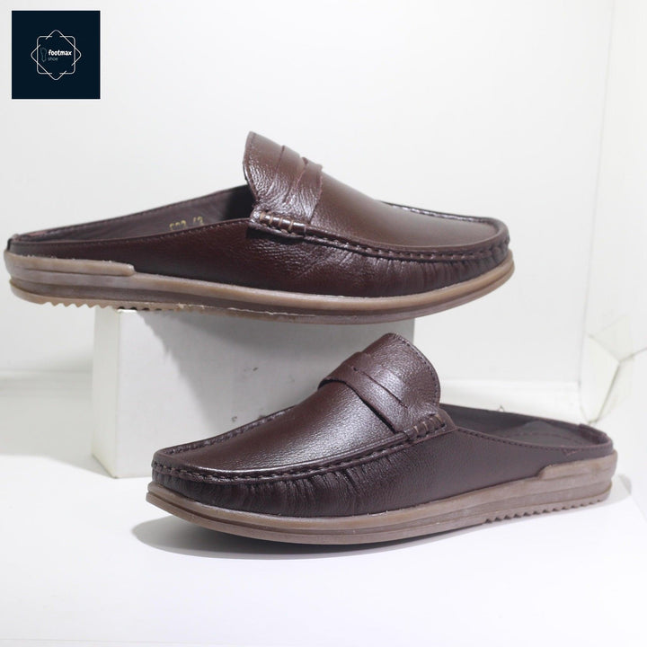 Half shoes for men pure leather - footmax (Store description)