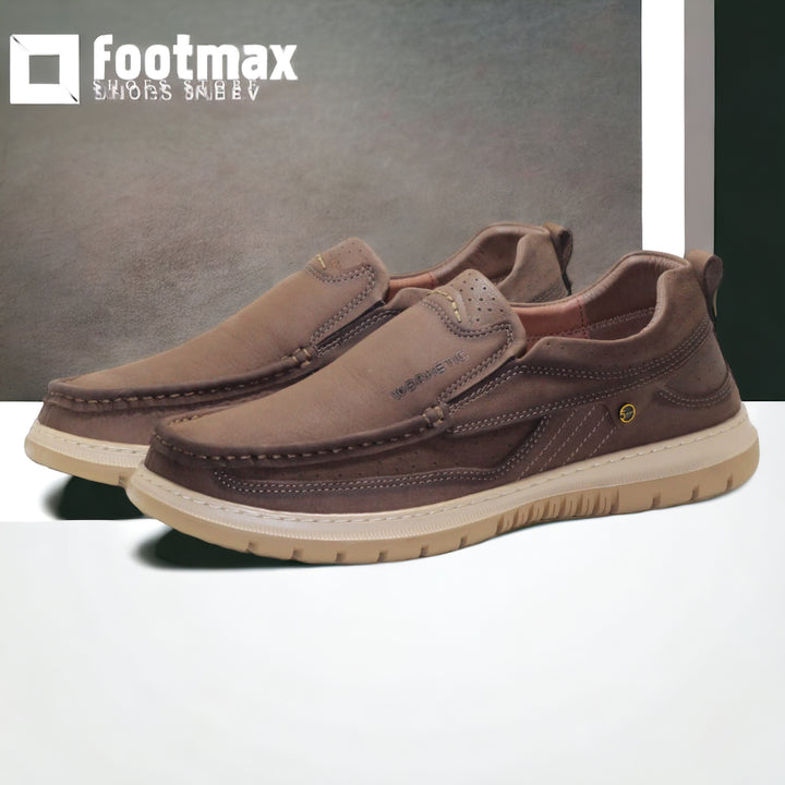 Cow leather casual shoe for-men - footmax