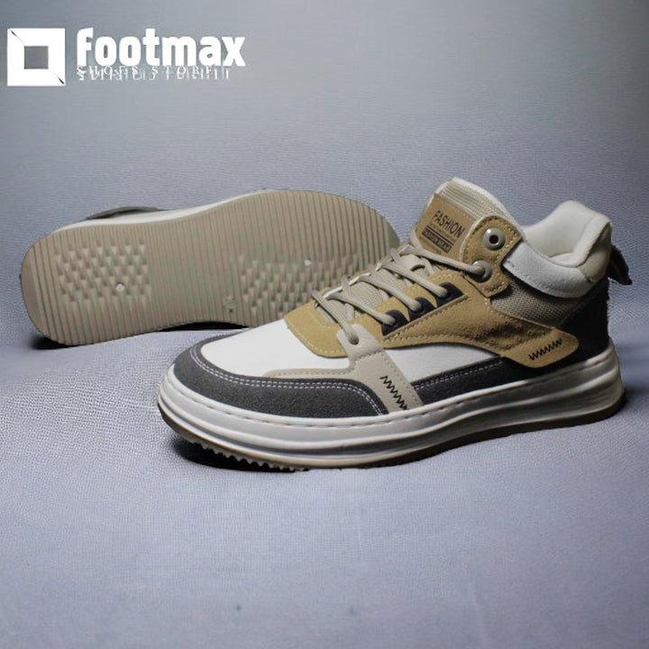Men sneaker for casual long last converse lace style shoes - footmax