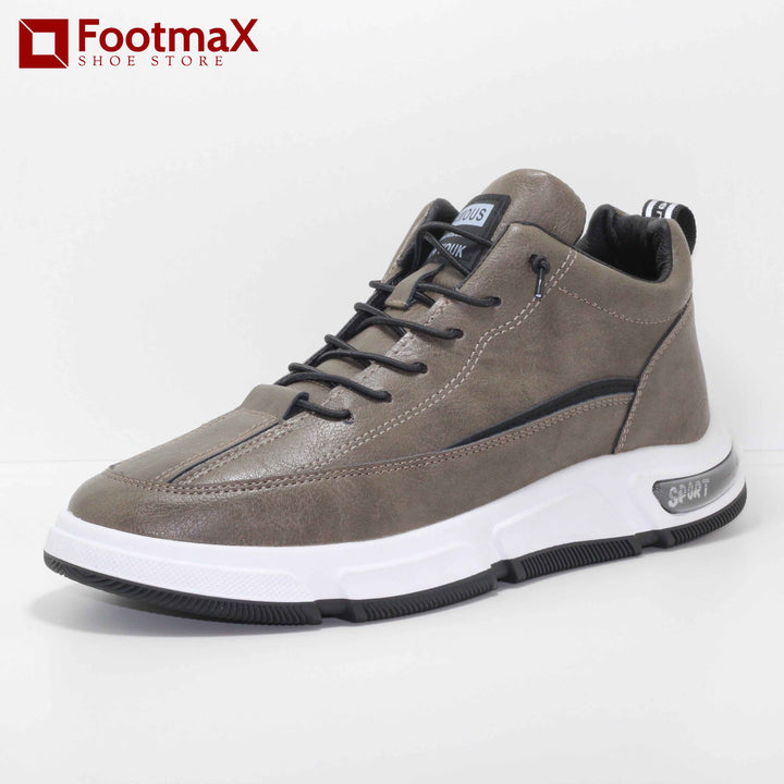 high-neck sneakers offer ultimate ankle support, perfect for long walks or intense workouts. - footmax (Store description)