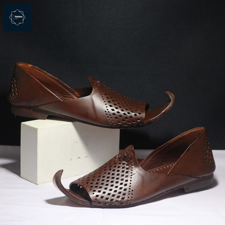 Pure leather nagra type men sandals - footmax (Store description)