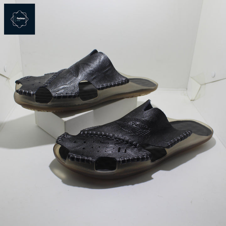 Men leather sandals - footmax (Store description)