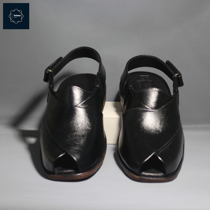 Men kabli shoes full leather - footmax