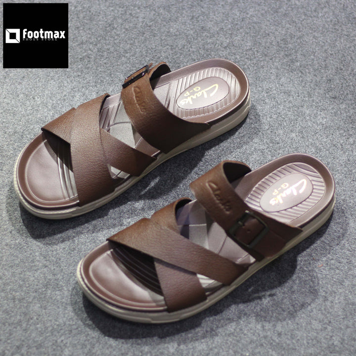 Genuine leather men sandals belt less - footmax (Store description)
