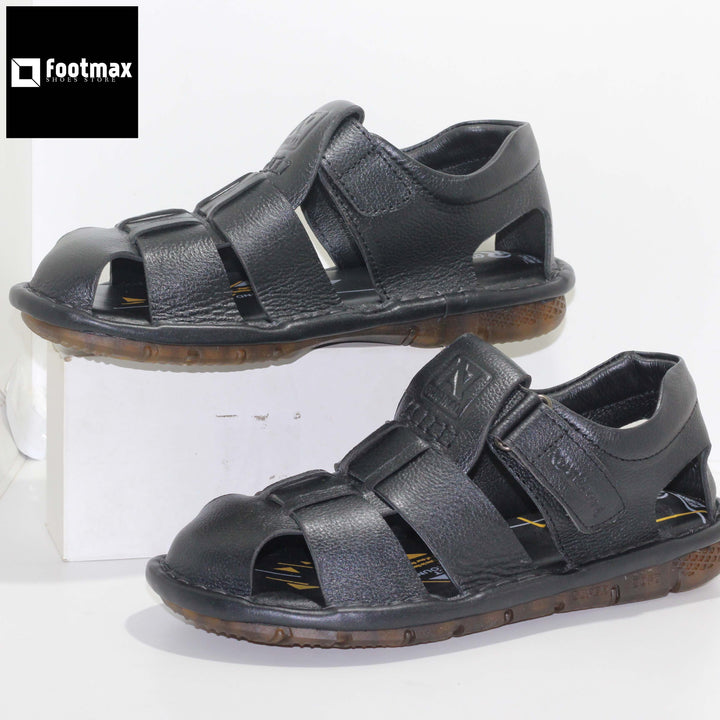 Genuin leather shoe-cam sandals for men - footmax (Store description)