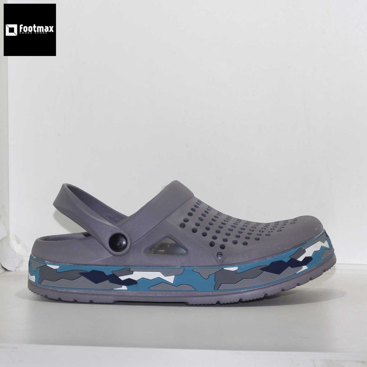 Men black slides waterproof slipper belt - footmax (Store description)