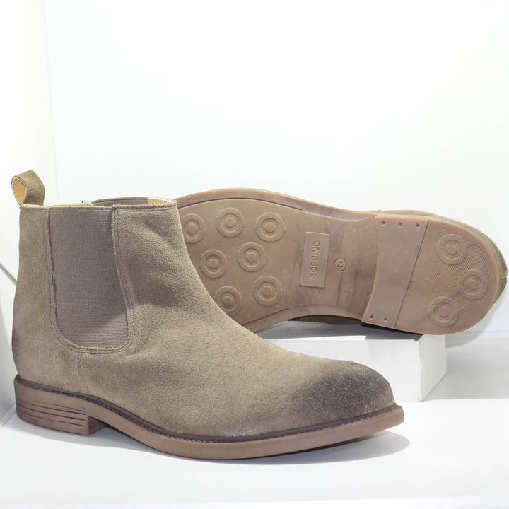 Pure leather men boot shoes chelsea boots - footmax (Store description)