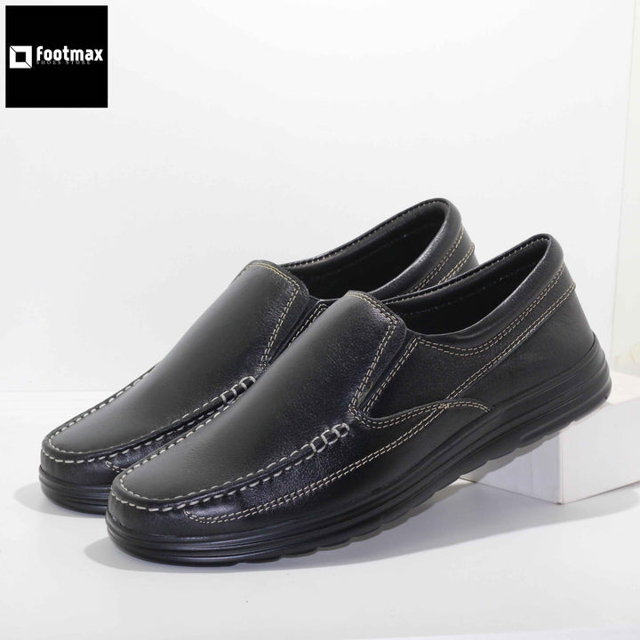 classic leather men casual shoes are designed to provide comfort and style - footmax