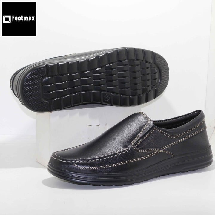 classic leather men casual shoes are designed to provide comfort and style - footmax