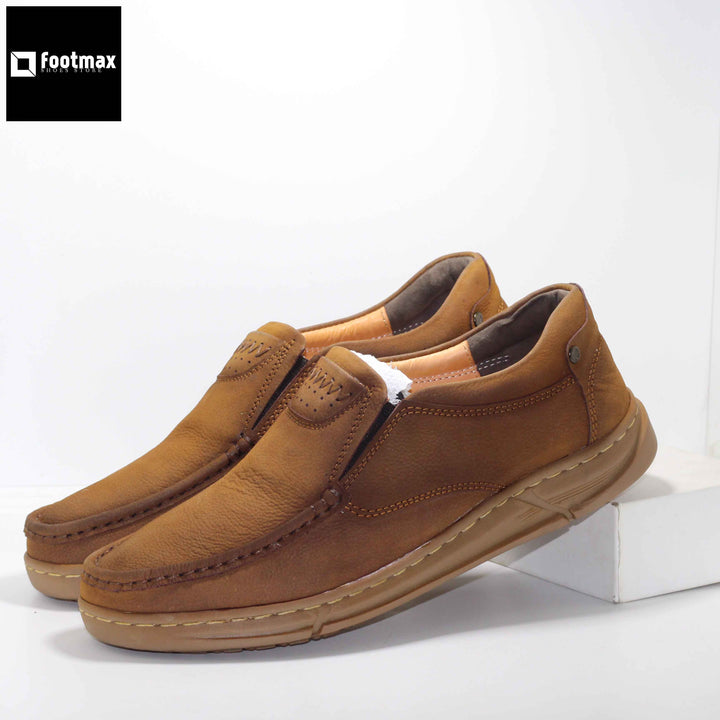 Pure leather men black casual shoes office shoes - footmax (Store description)
