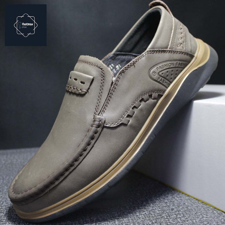 Premium Leather casual shos for men office shoes - footmax (Store description)