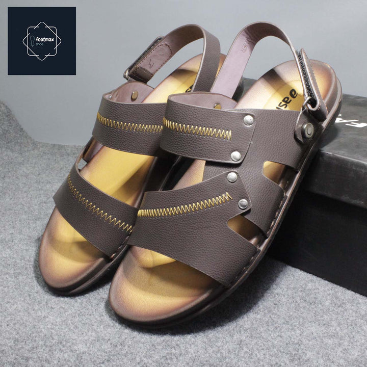 Belt sandal 2 one 1 belt flat sandals for men - footmax (Store description)