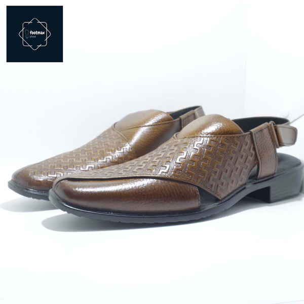 These leather half shoe style men sandals offer a comfortable and stylish option for everyday wear