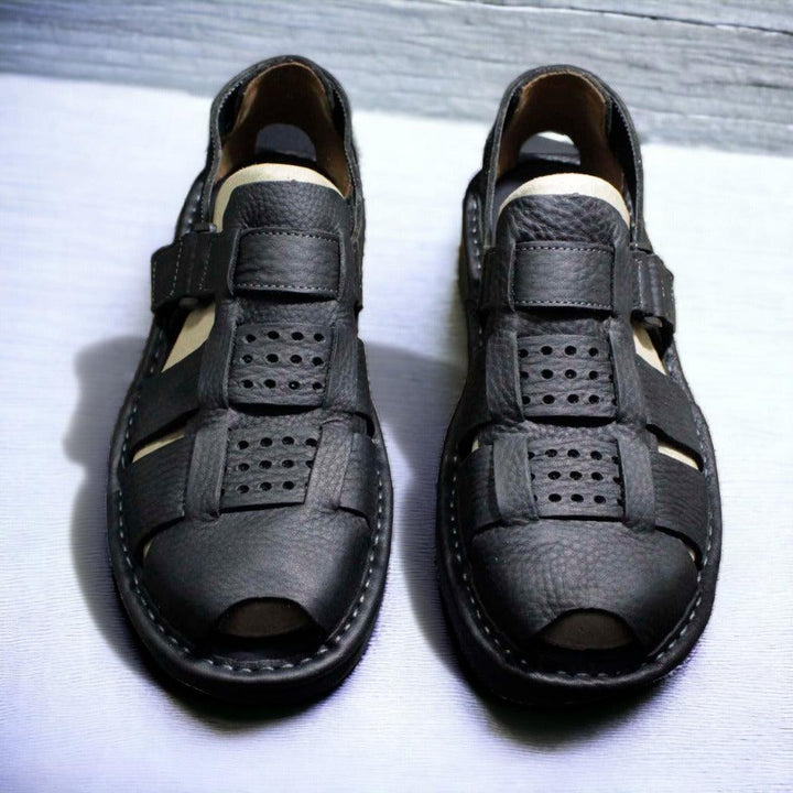 Branded leather sandals for men - footmax (Store description)