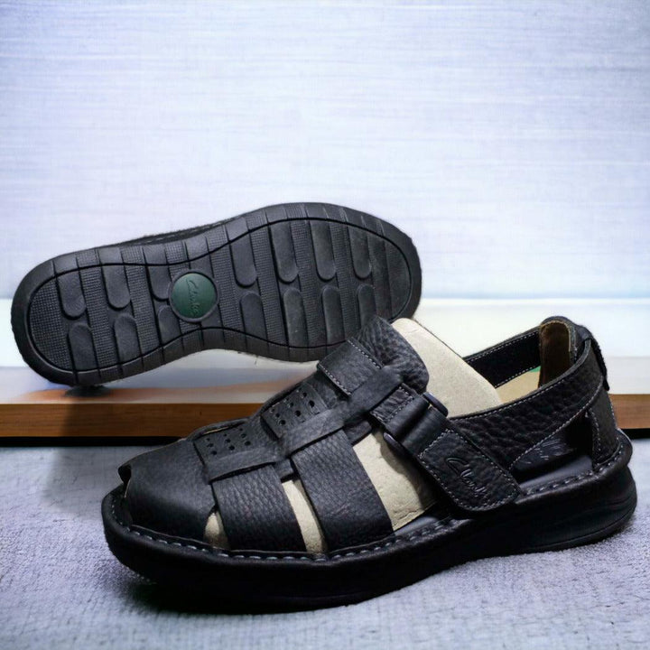 Branded leather sandals for men - footmax (Store description)