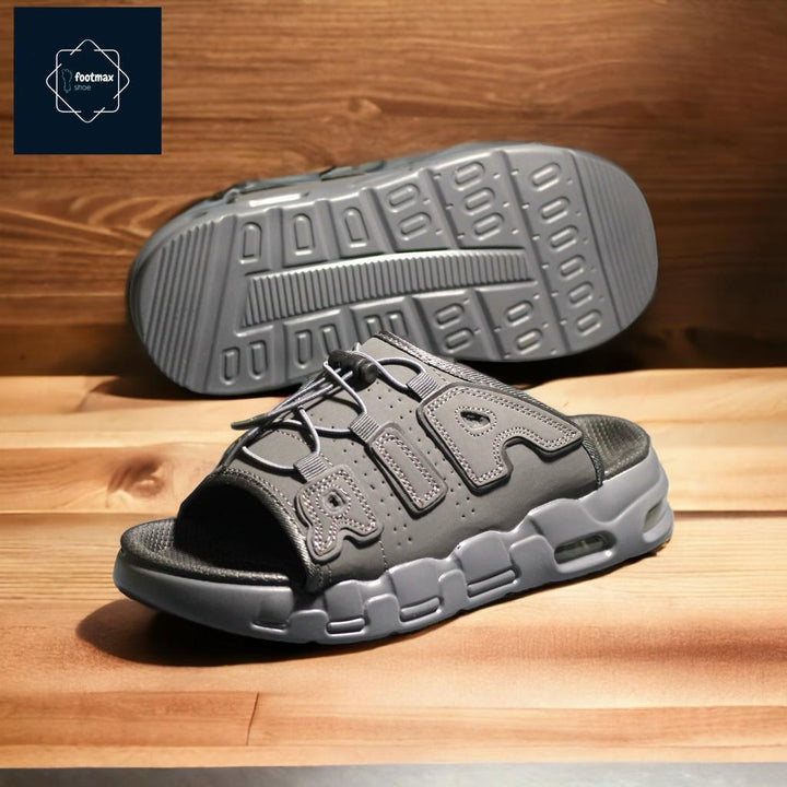 Slippers Slides Men 2023 Summer Luxury Brand Retro Designer Slippers for Men Air Cushion Shock Absorption Men's Sports Slippers - footmax (Store description)